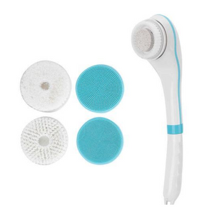 Body Shower Brush Electric Back Cleaning Massage Scrubber Spin System