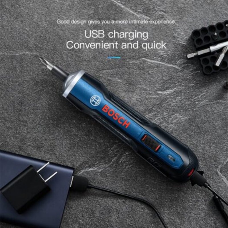 Bosch Go Rechargeable 3.6V Smart Cordless Screwdriver Modes Adjustable Torques Tool Kits