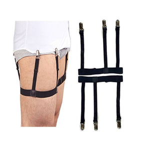 Boys Dress Shirt Stays Leg Thigh Suspender