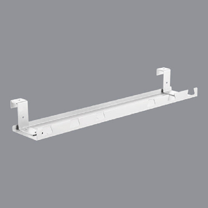 Brateck Under-Desk Cable Management Tray White Dimensions:590X131x74mm