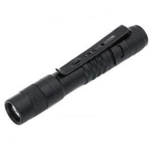 2000Lm Mini Portable Small Pen Led Flashlight Black