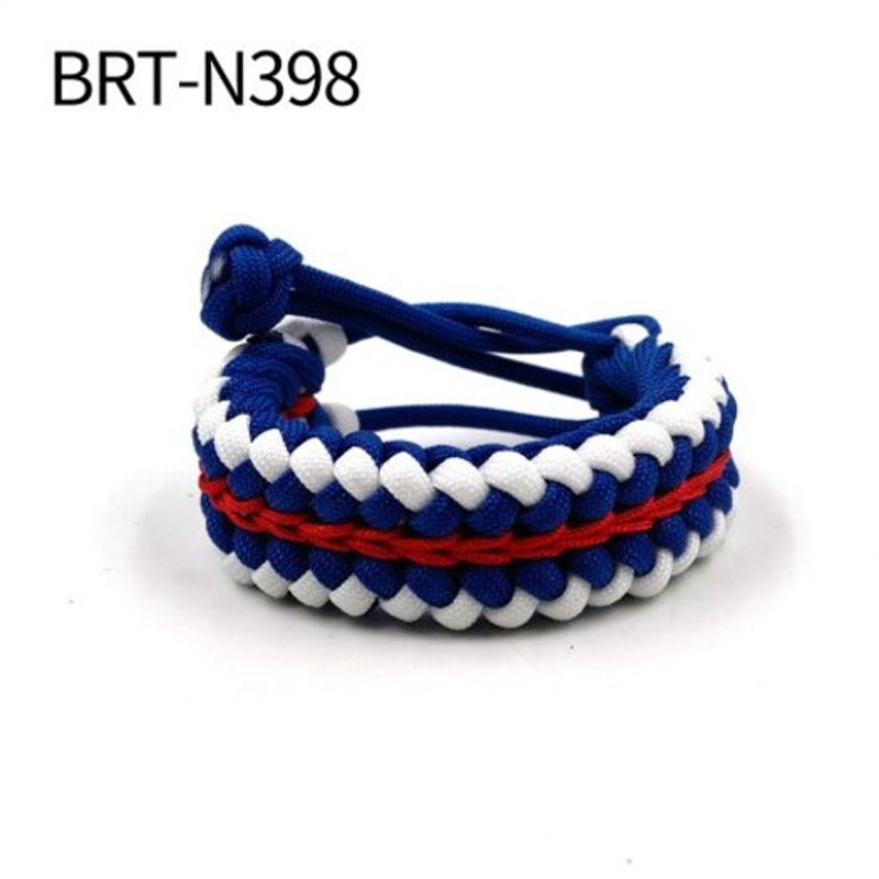 Brt N398 Adjustable Glow In The Dark 550 Paracord Bracelet Parachute Cord Diy Hand Made