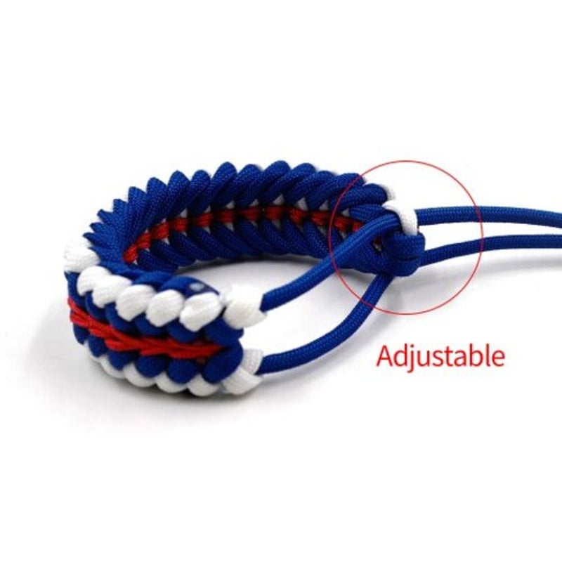 Brt N398 Adjustable Glow In The Dark 550 Paracord Bracelet Parachute Cord Diy Hand Made