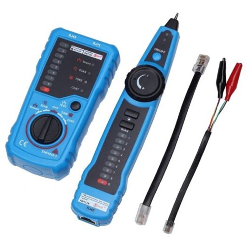 Fwt11 Handheld Telephone Wire Tracker Tracer Toner Ethernet Lan Network Cable Line Finder