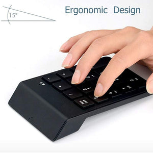 Wireless 2.4 Numeric Keypad 18-Key Bluetooth Mini Keyboard