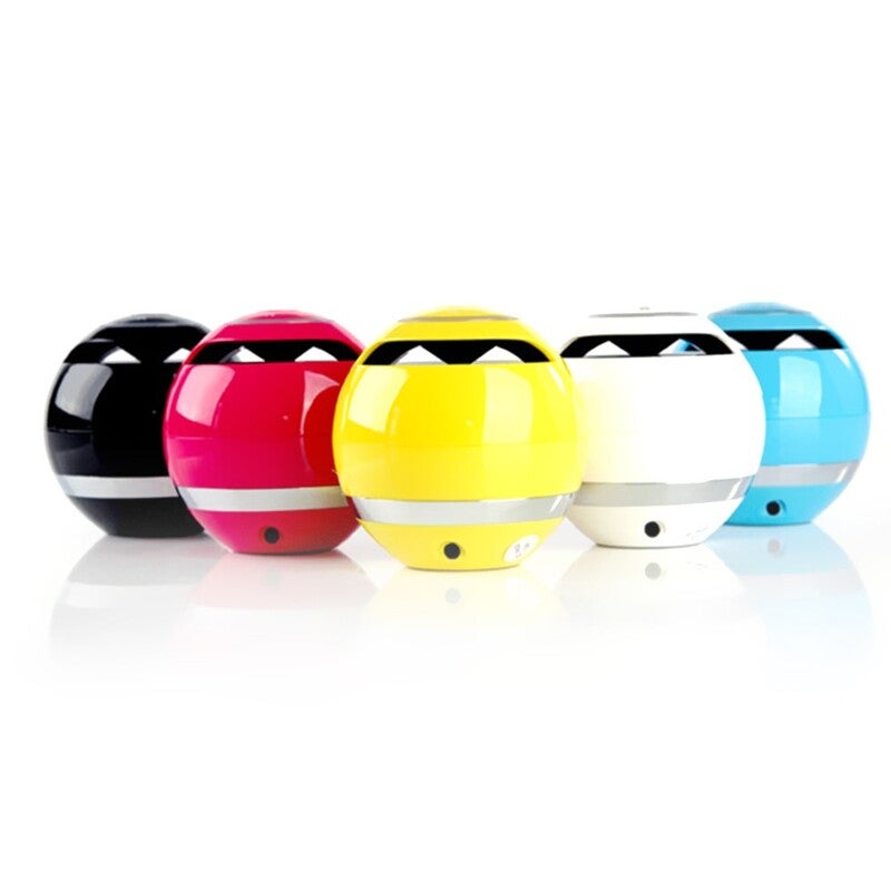 Portable Bluetooth Led Light Digital Stereo Music Player Ball Shape Speaker