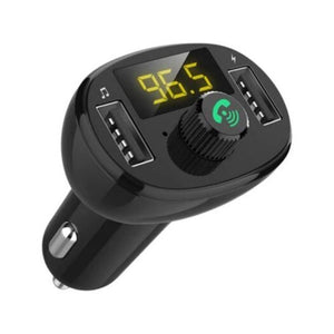 Bt23 Bluetooth Mp3 Player Fm Transmitter Qc3.0 Car Charger Dual Usb Charging Mobile Handsfree