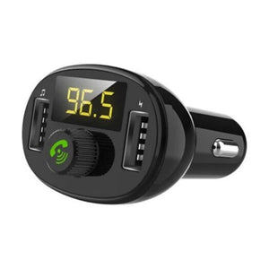 Bt23 Bluetooth Mp3 Player Fm Transmitter Qc3.0 Car Charger Dual Usb Charging Mobile Handsfree