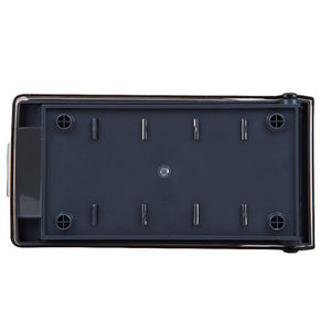 Business Card Holder Storage Box Capacity 500 Fit 2.2X3.6 In Cards 4 Divider Board And 20 Z Guides