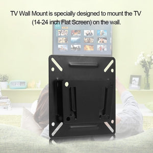 Universal Tv Wall Mount Bracket For Most 14 24 Inch Screen Monitor