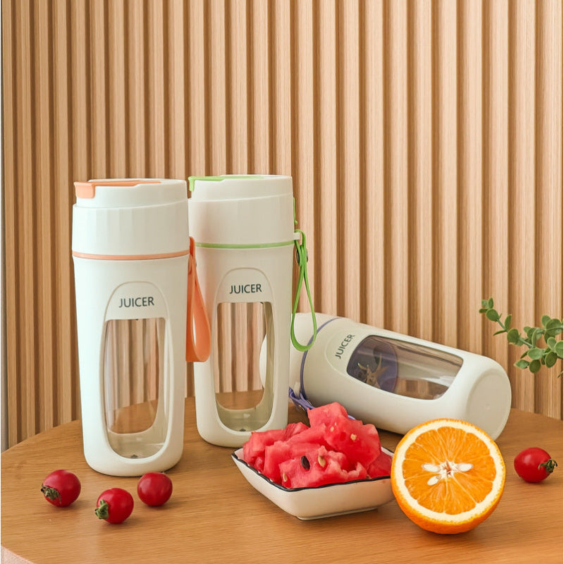 Portable Electric Blender Usb Charging Automatic Juicer Cup Kitchen Supplies