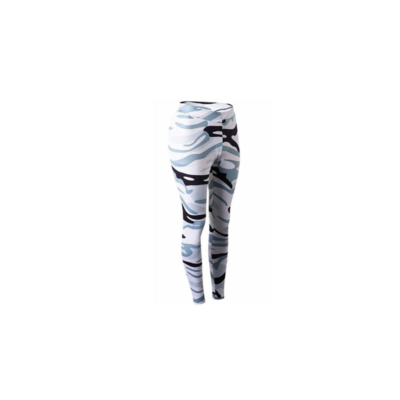 Camouflage Leggings For Women Compression Sport Yoga White