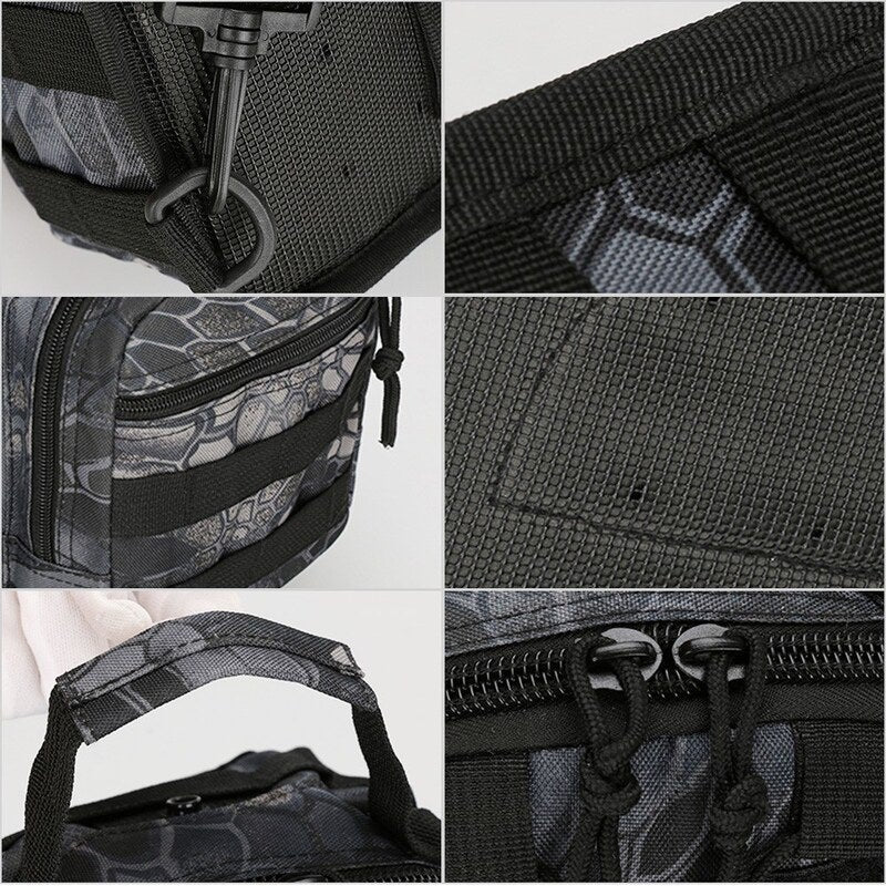 Camouflage Tactic Chest Bag 07