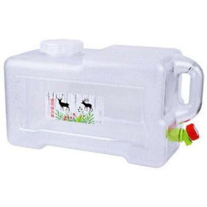 Camping Square Water Bucket Outdoor Storage Container 22L Portable Tank