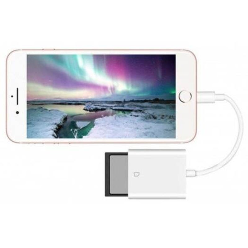 Card Reader Compatible Datafor Ipad For Iphone Mobile Phone White