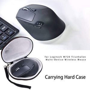 Hard Case For Logitech M720 Triathlon Multi-Device Wireless Mouse Carrying Bag