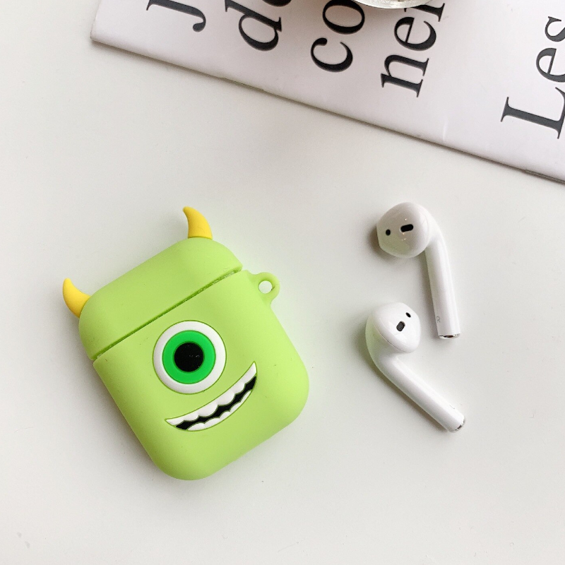 Cartoon Soft Silicone Protective Case Wireless Headset Airpod Cover