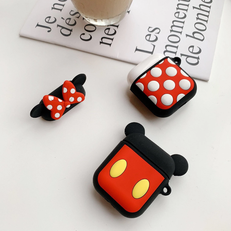 Cartoon Soft Silicone Protective Case Wireless Headset Airpod Cover