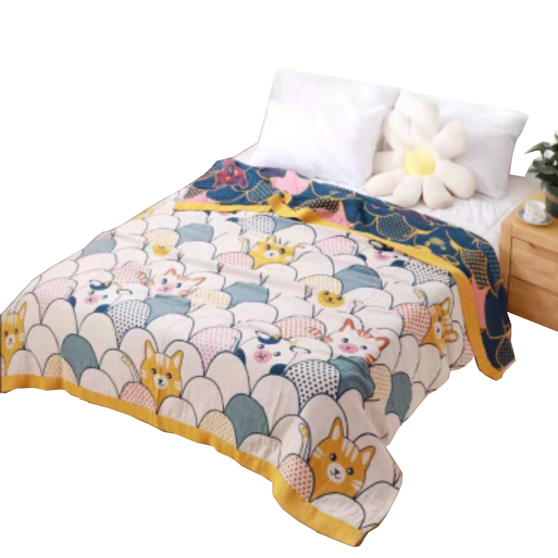 Cartoon Style Range Blanket In Linlin