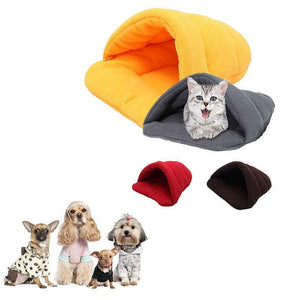 Pet Beds Soft Warm Cave Igloo For Small Dogs Or Cats