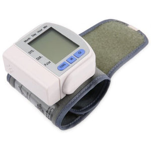 Digital Wrist Blood Pressure Monitor White