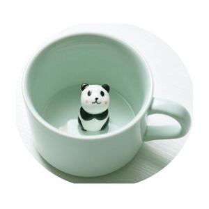 Creative 3D Cartoon Animal Ceramic Novelty Mug