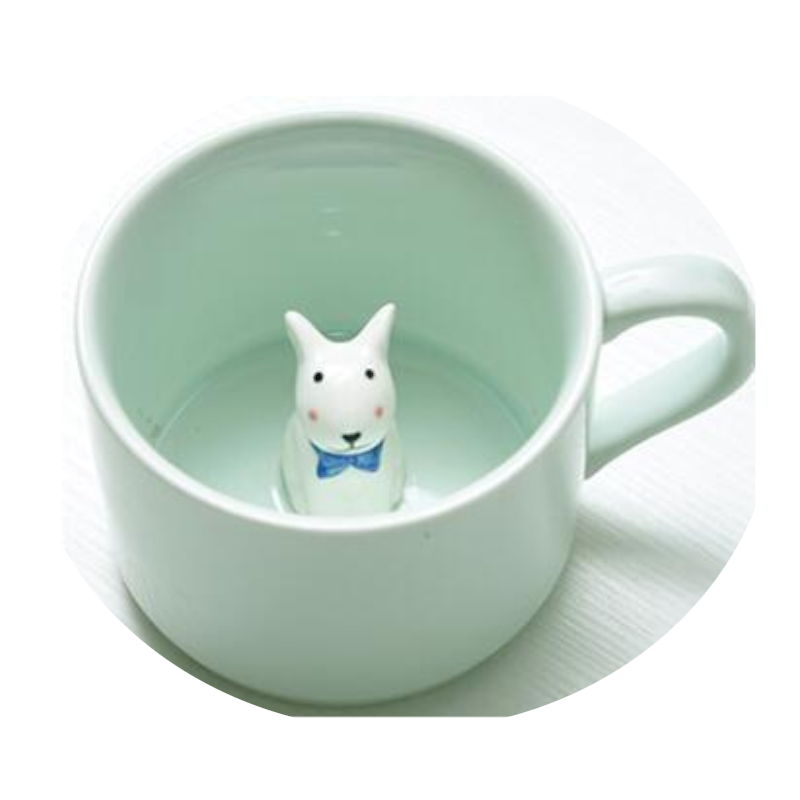 Creative 3D Cartoon Animal Ceramic Novelty Mug