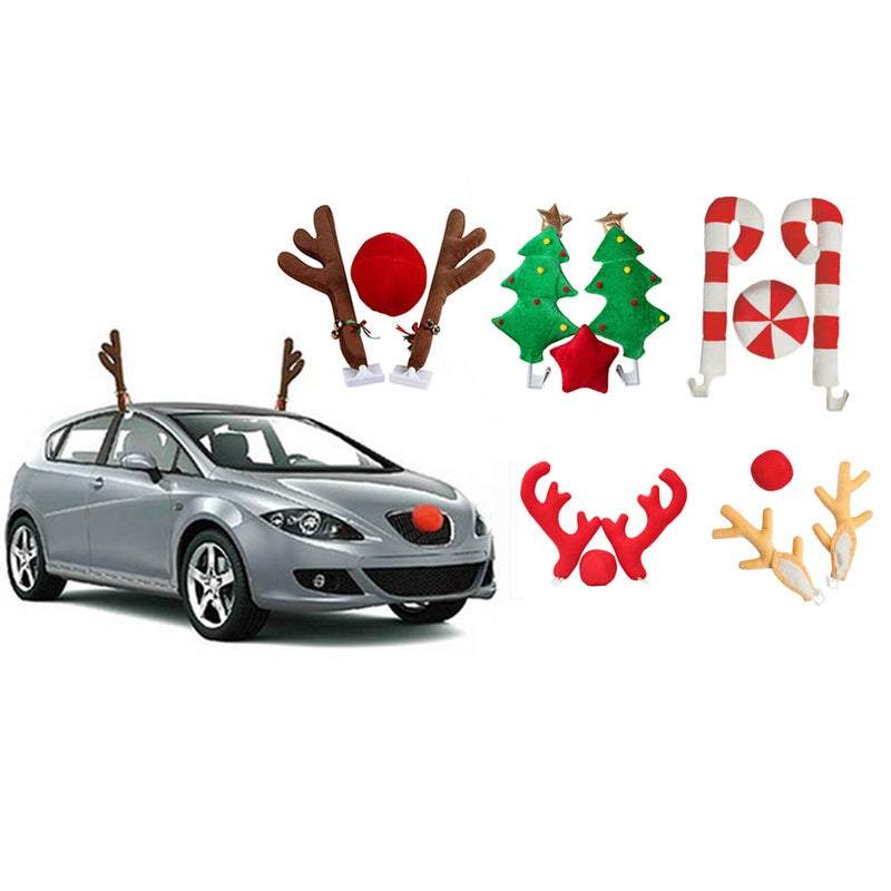 Christmas Car Reindeer Antlers Decoration