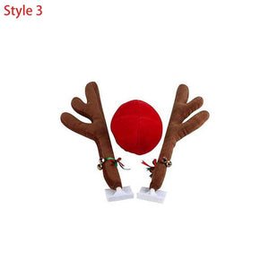 Christmas Car Reindeer Antlers Decoration