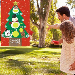 Outdoor Christmas Decorations Beanbag Throwing Kids Game