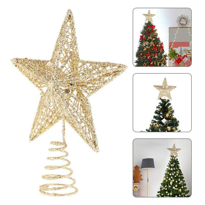 Christmas Tree Decorations Top Sparkles Star Topper