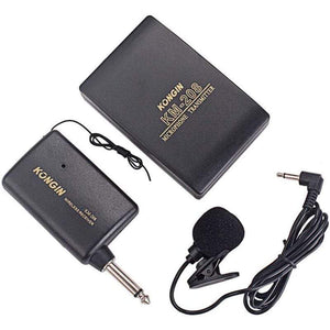 Microphones Clip On Wireless With Transmitter Receiver For Teaching / Conference Etiquette Celebration Km208 Rodalind