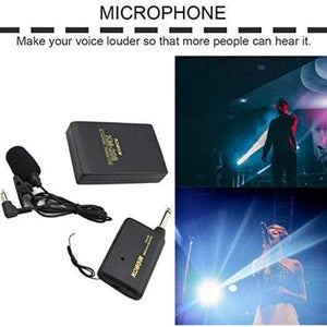 Microphones Clip On Wireless With Transmitter Receiver For Teaching / Conference Etiquette Celebration Km208 Rodalind