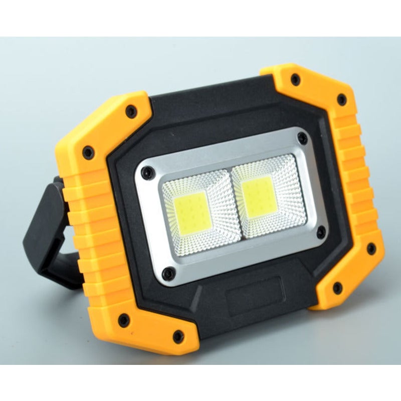 Cob 30W Led Work Light Rechargeable Portable Waterproof Flood Lights For Outdoor Camping Hiking Emergency Car Repairing