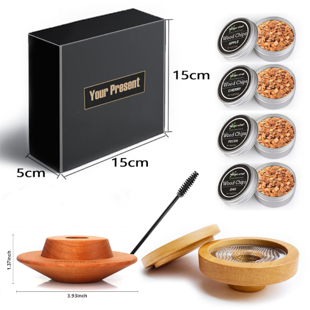 Cocktail Smoker Kit Whiskey Drink Flavour Accessories Barware