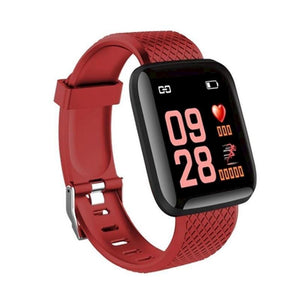 Fitness Tracker Colour Screen Rechargeable Smart Bracelet Sports