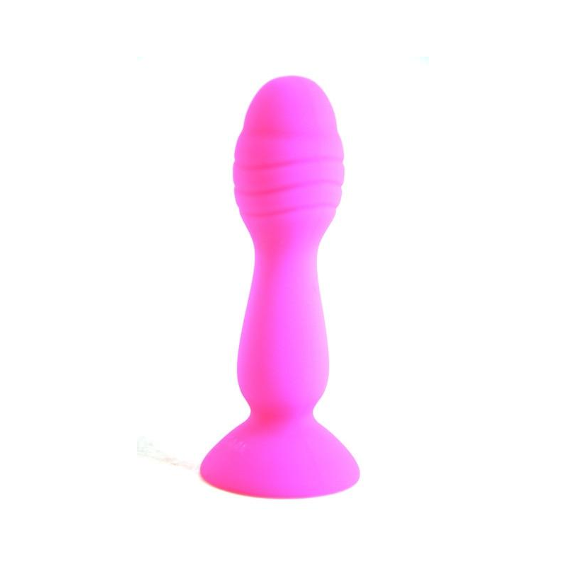 House Of Dasein Colourful Silicone Butt Plug Beads Suction Cup Anal Trainer Beginners