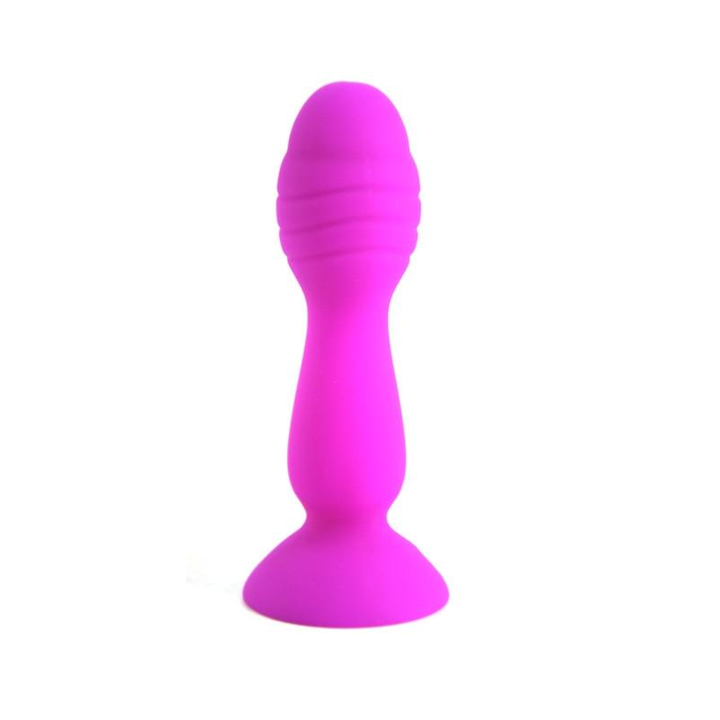 House Of Dasein Colourful Silicone Butt Plug Beads Suction Cup Anal Trainer Beginners