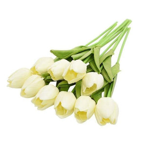 Colourful Tulips Artificial Flowers Decor