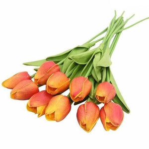 Colourful Tulips Artificial Flowers Decor