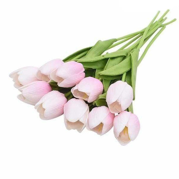 Colourful Tulips Artificial Flowers Decor