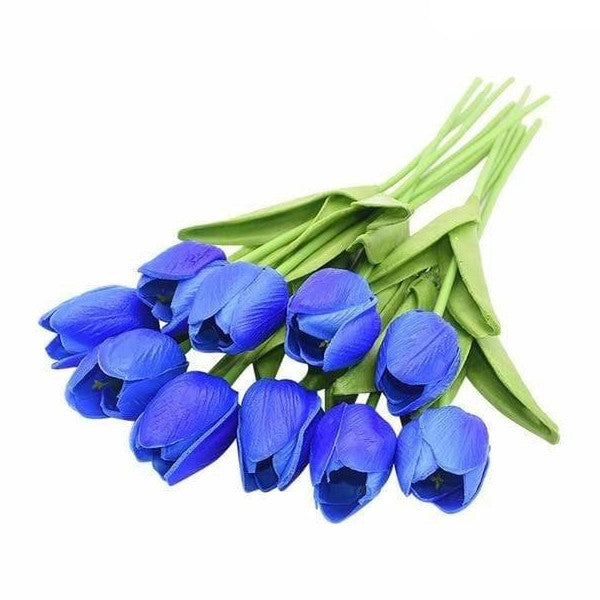 Colourful Tulips Artificial Flowers Decor