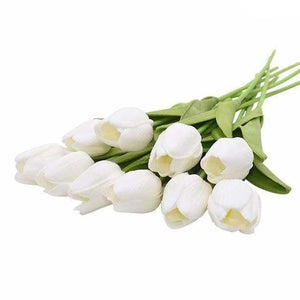 Colourful Tulips Artificial Flowers Decor