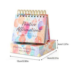 Creative Inspirational Desktop Decoration 365 Days Calendar Product Information