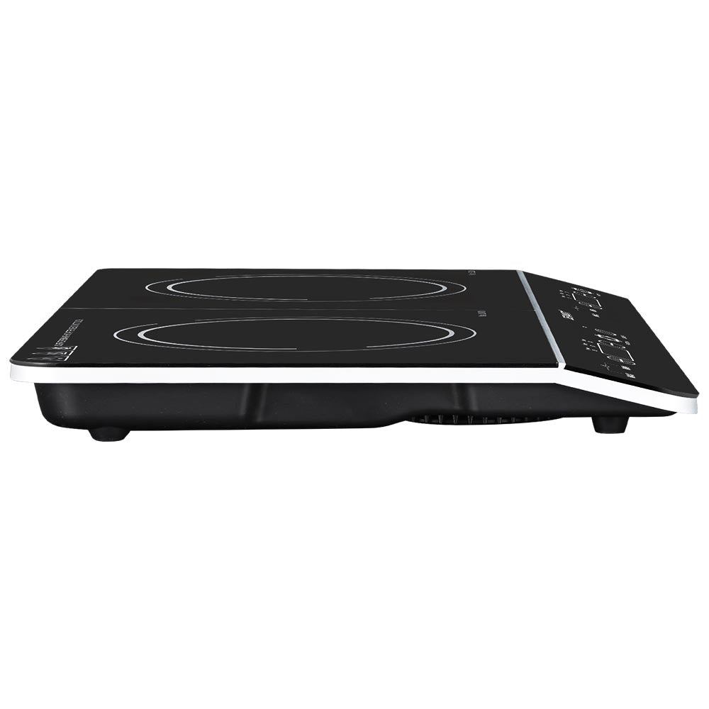 Devanti Electric Induction Cooktop 60Cm Portable Kitchen Ceramic Glass Cooker