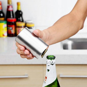 Cup Shape Stainless Steel Beer Opener