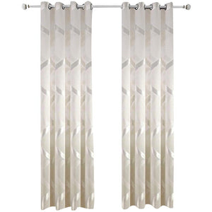 300Cm Plain White Curtains Modern Luxury Retro Style For Garden Decor