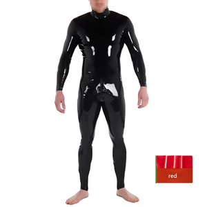 House Of Dasein Custom Latex Catsuit For Men With Crotch Zipper