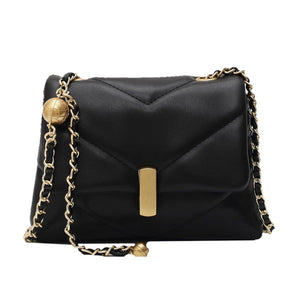 Cute Chain Small Pu Leather Crossbody Bags For Women Shoulder Handbags Women's Branded Fashion