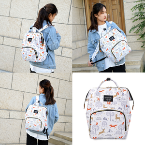 Cute Colourful Multifunctional Backpack Nappy Bag